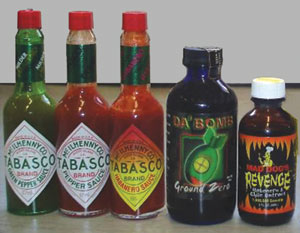 Hot Sauce Testing